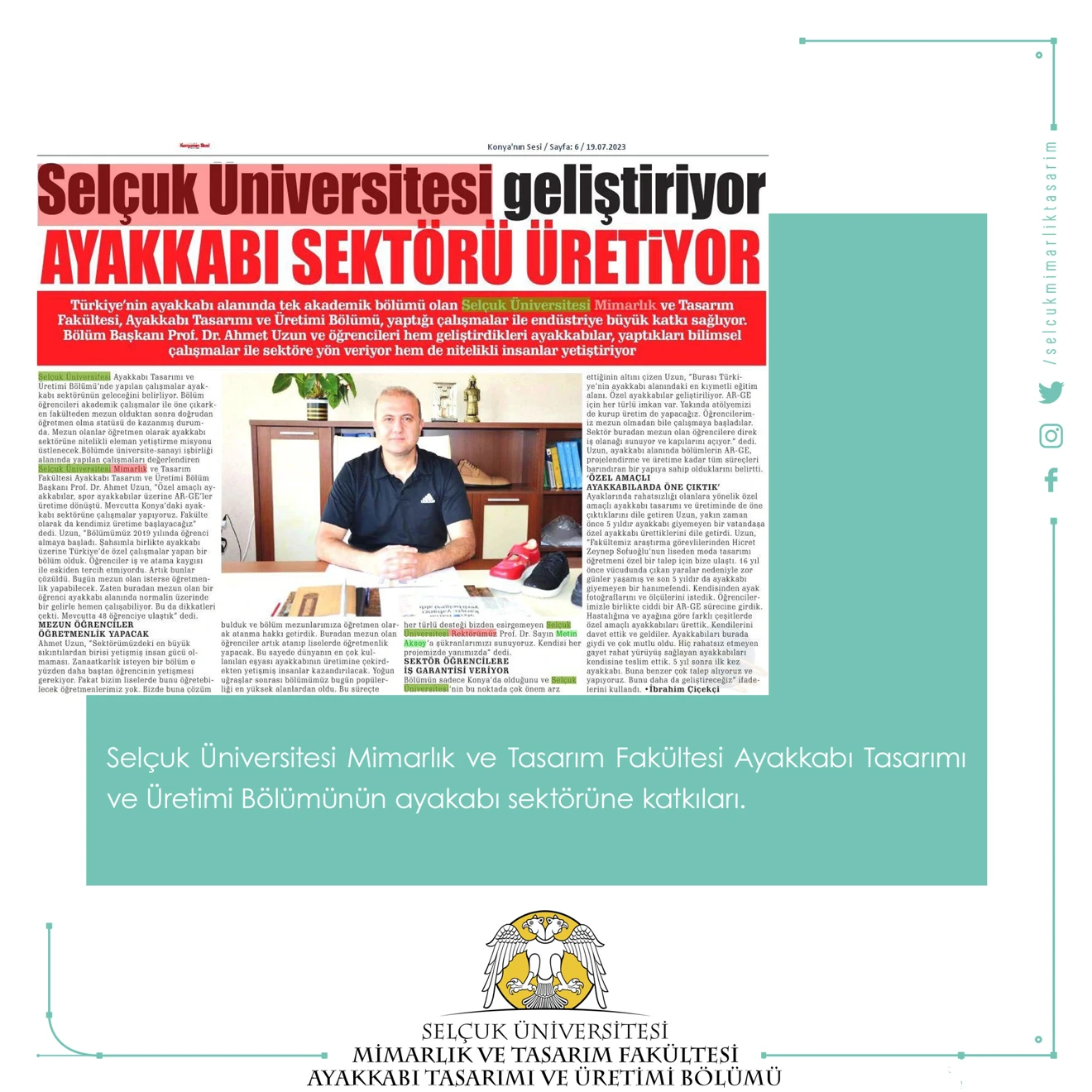 Ayakkabı Tasarımı ve Üretimi Bölümünün Ayakkabı Sektörüne Katkıları